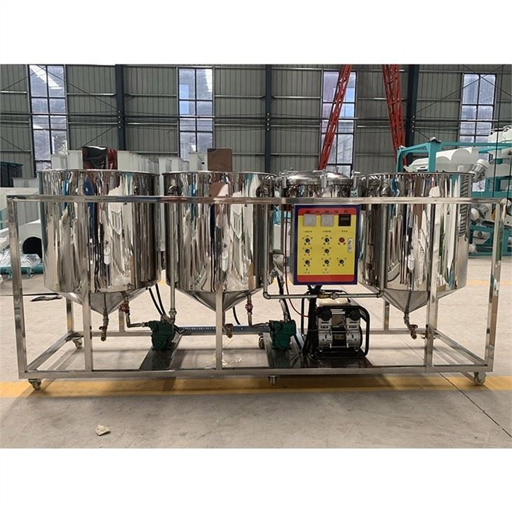 Линия за производство на растително слънчогледово масло