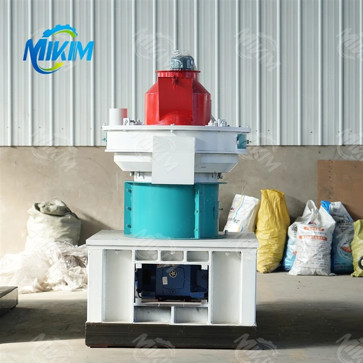 500-2000 kg/h Машина за производство на пелети от биомаса с пръстен